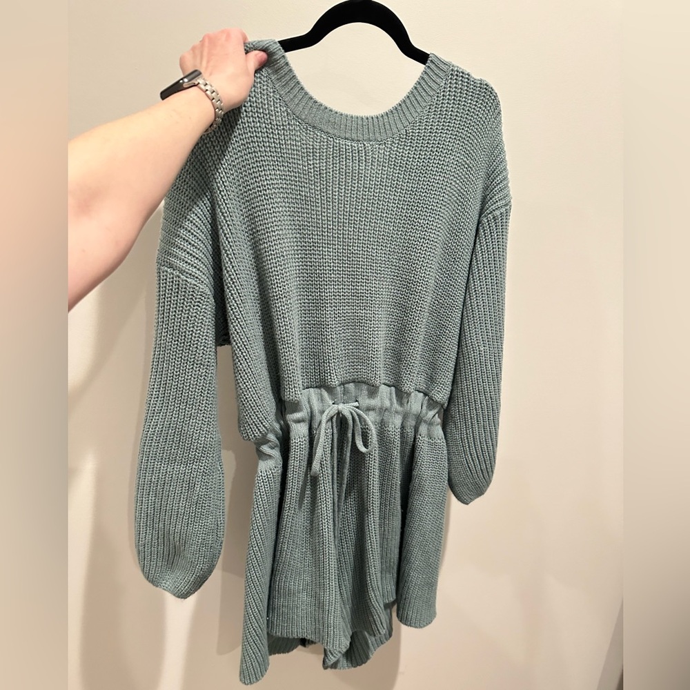 Petal & Pup Sloane Sweater Romper